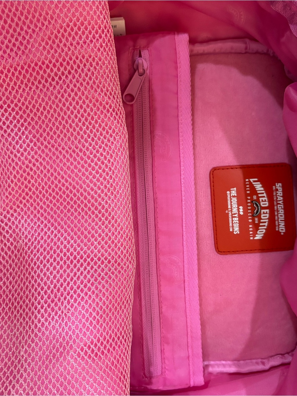 Authentic SprayGround pink Quilted Studded Backpack - Spraygroynd - Picture 11 of 11